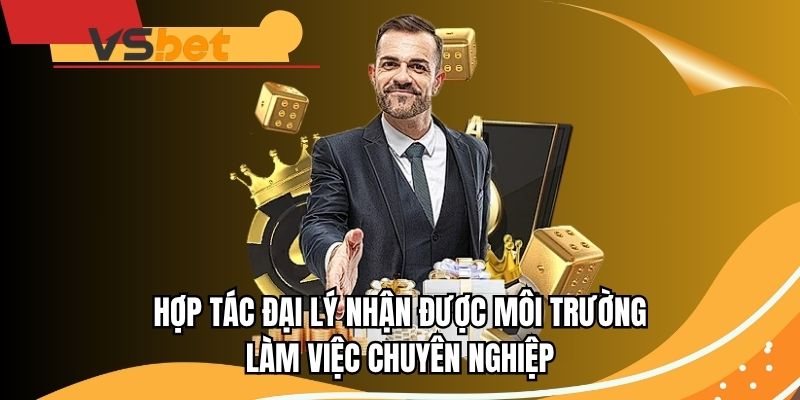 Hợp tác đại lý nhận được môi trường làm việc chuyên nghiệp